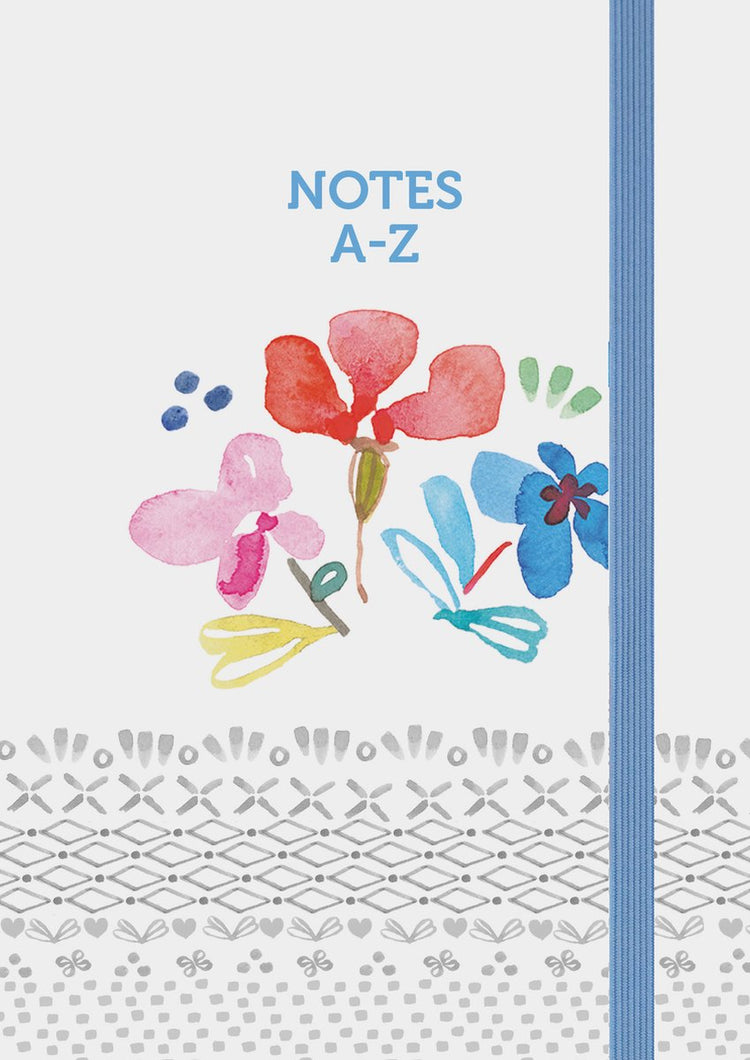 Känguru-Notizbuch A-Z Flora Castle A5. sophie. k-24004
