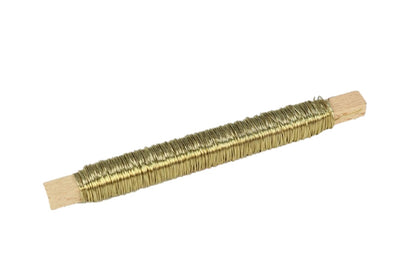 HBx Natural Living Wickeldraht Kupfer 0,50 mm 50 Gramm Gold