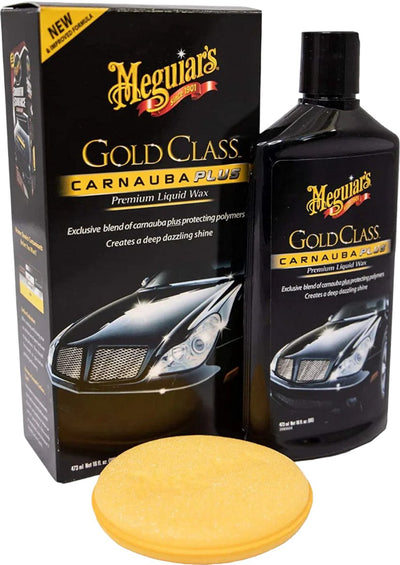 Meguiar's Gold Class Carnauba Flüssigwachs – Autowachs – Carnauba-Autowachs – 473 ml