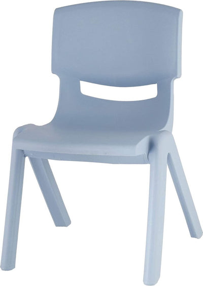 Bieco trend blauer Kindersitz aus Kunststoff