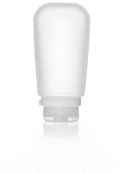 Human Gear – Gotoob+ – Reiseflasche – Flakon – wiederverwendbar – leicht – XL – 177 ml – klar