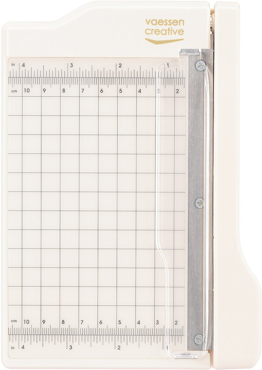 Vaessen Creative Papierschneider – Mini-Guillotine – 15 cm