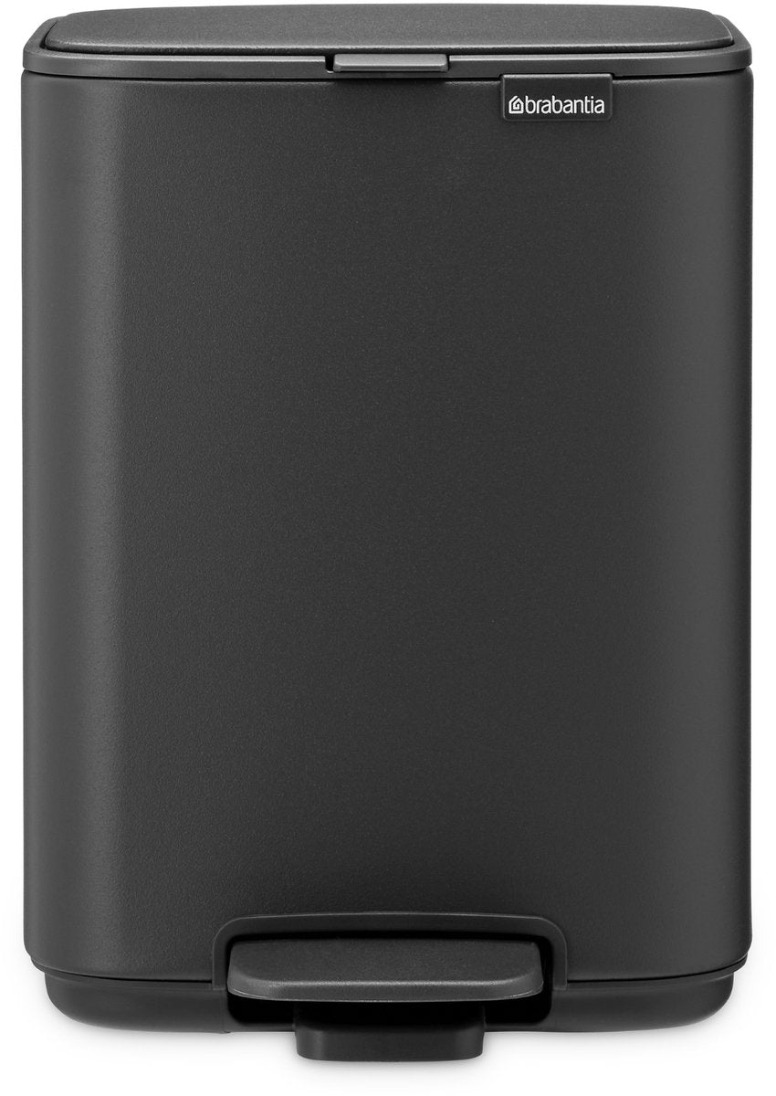 Brabantia Bo Treteimer – 4 Liter – Badezimmer – Mineral Infinite Grey