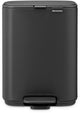 Brabantia Bo Treteimer – 4 Liter – Badezimmer – Mineral Infinite Grey
