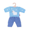 Heless Dolls Jeans mit Eisbärenpullover, 28-35 cm