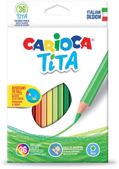 Carioca Buntstift Tita | 36 Stück im Kartonetui