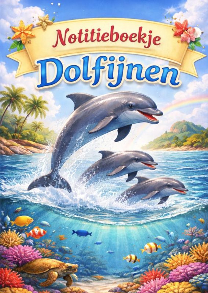 Notizbuch, Delfine