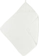 Meyco Baby-Badeumhang mit Rüschen – gebrochenes Weiß – 80 x 80 cm