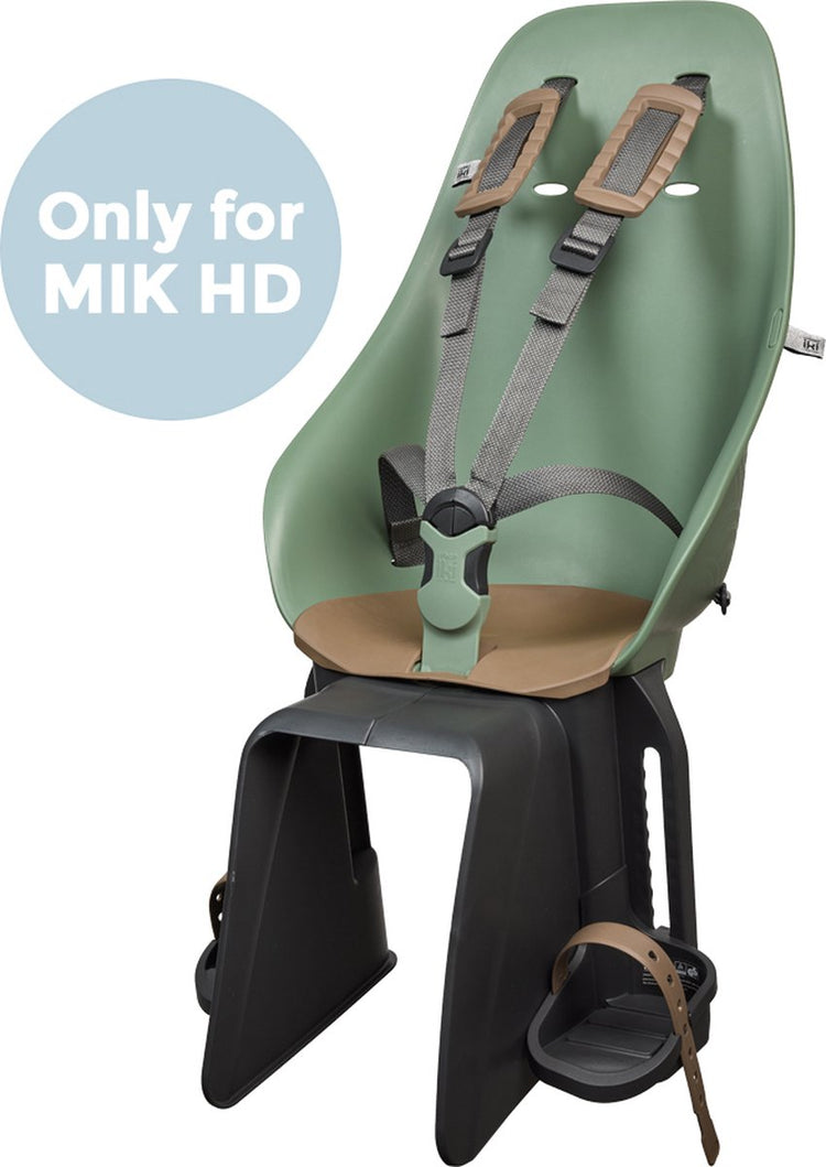 Urban Iki Fahrrad-Hintersitz Ta–ke Mik HD – Icho Green Kurumi Brown