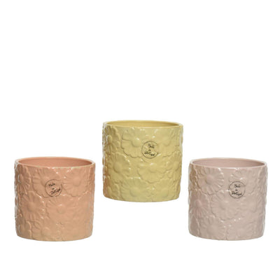 Decoris Blumentopf aus Keramik ø12,8x13,1cm