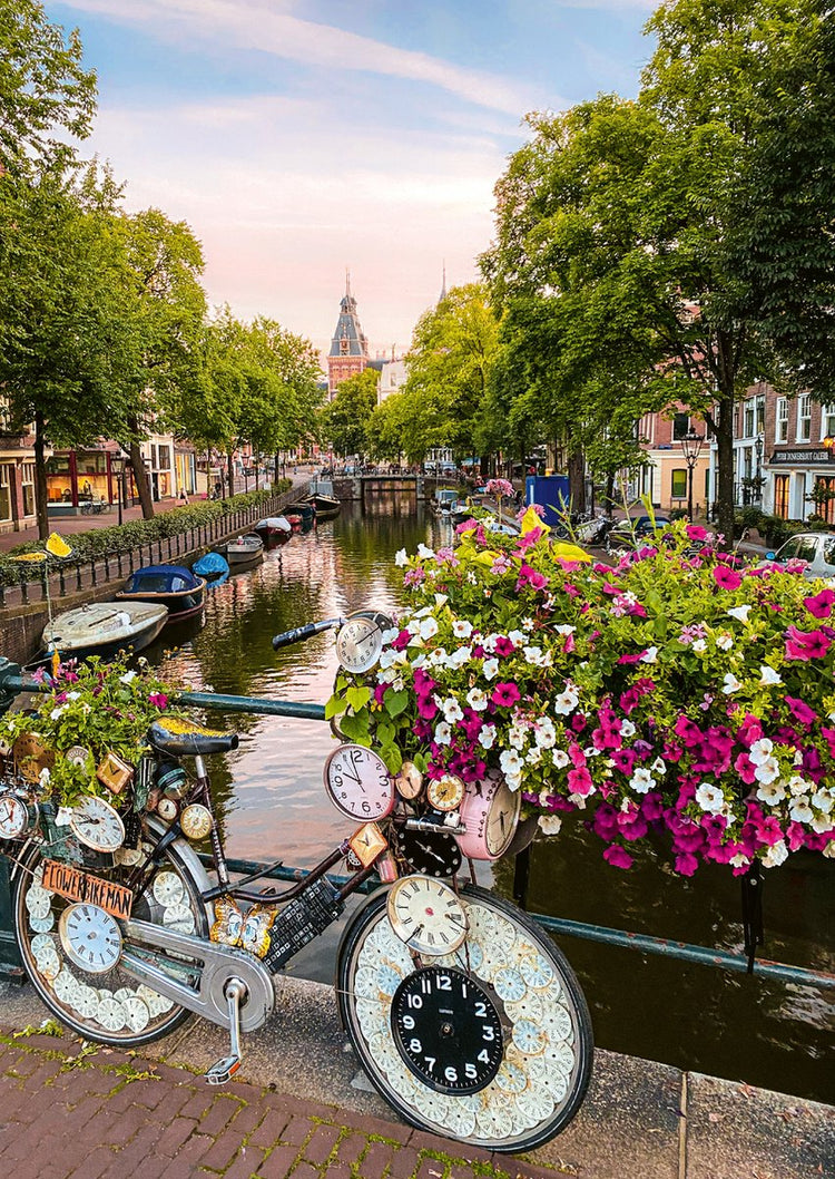 Ravensburger Puzzle Blumen in Amsterdam – 1000 Blumenteile.
