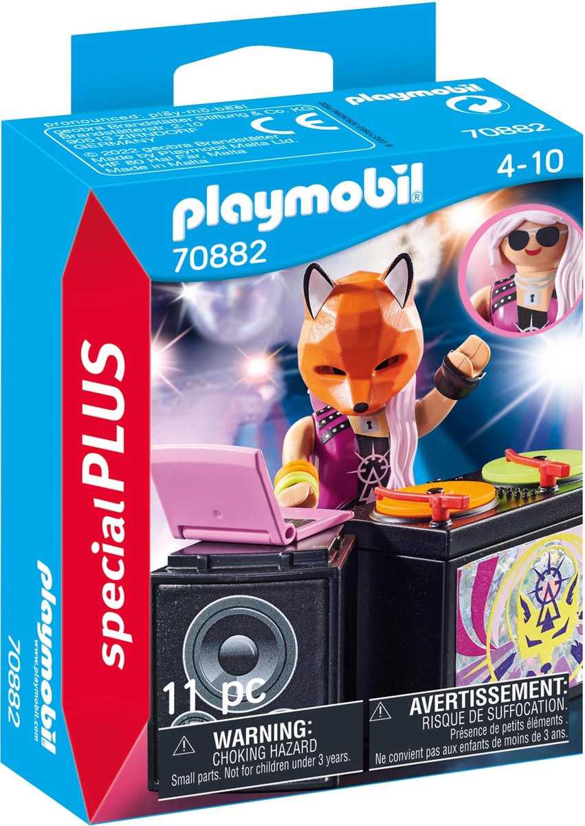 Playmobil -Specials DJ mit Plattenspieler 70882