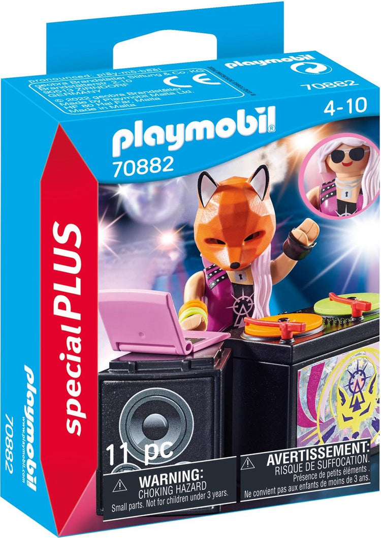 Playmobil -Specials DJ mit Plattenspieler 70882