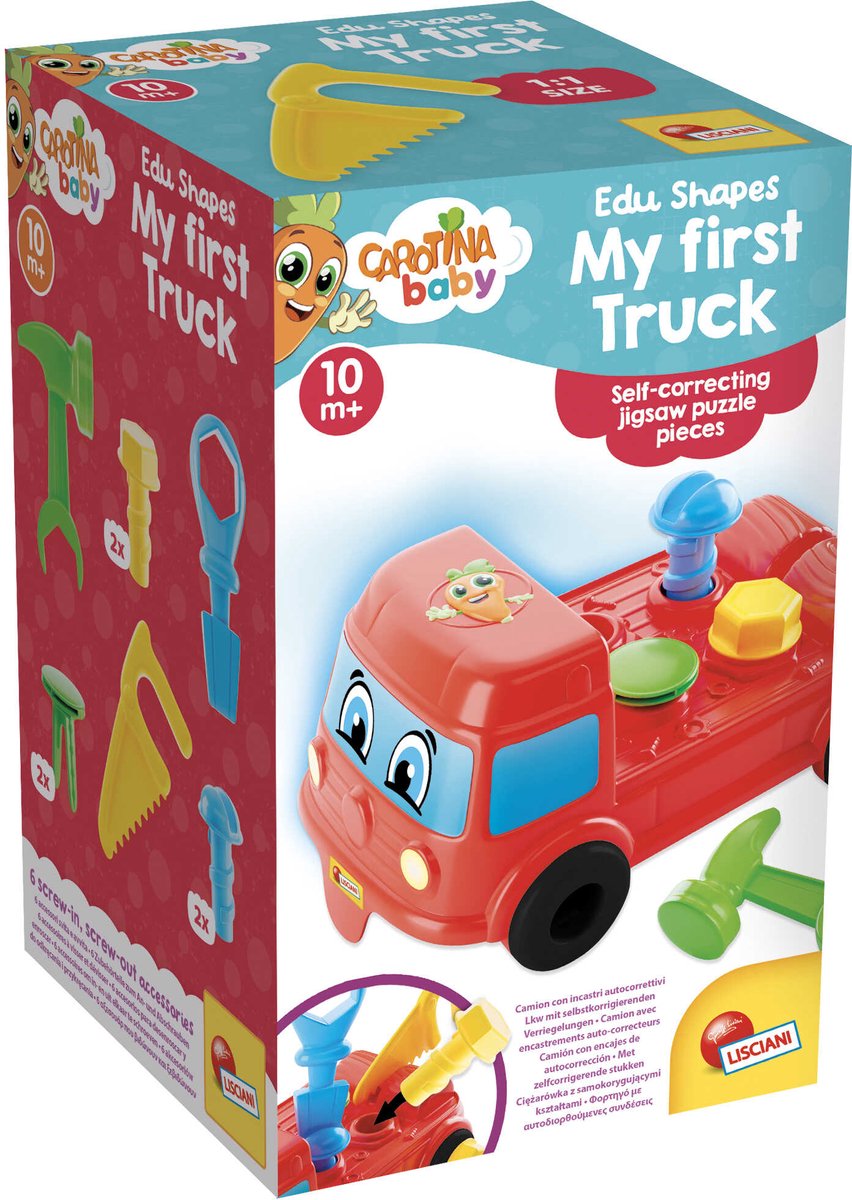 Lisciani Carotina Baby Edu Shapes – mein erster Truck