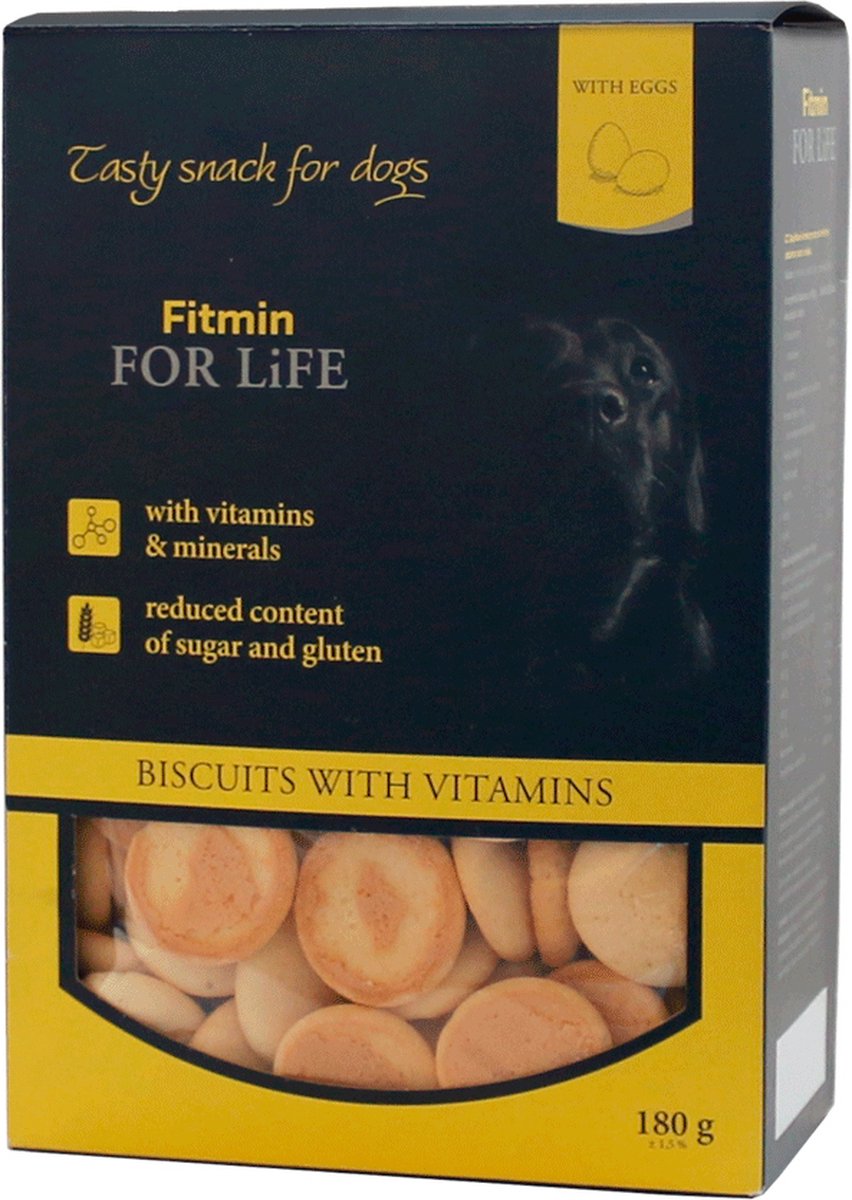 Fitmin for Life Hundekekse 8 x 180g