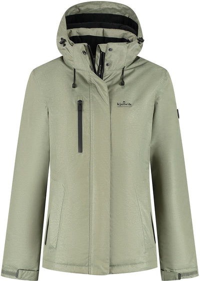 Kjelvik yrsa Damen-Outdoorjacke – Grün