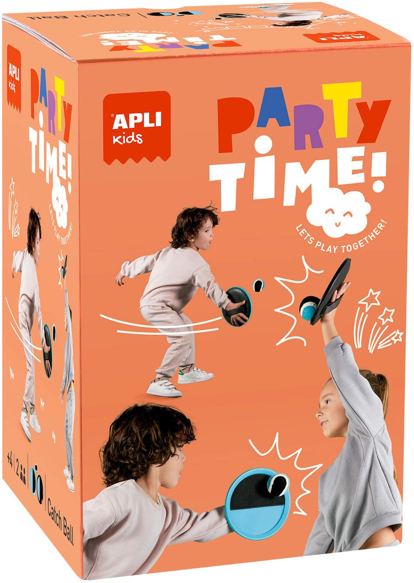 Apli Kids selbstklebendes Ballset für Kinder „Party Time“