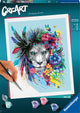 Ravensburger Kreart Gemälde auf Nummer Boho Lion