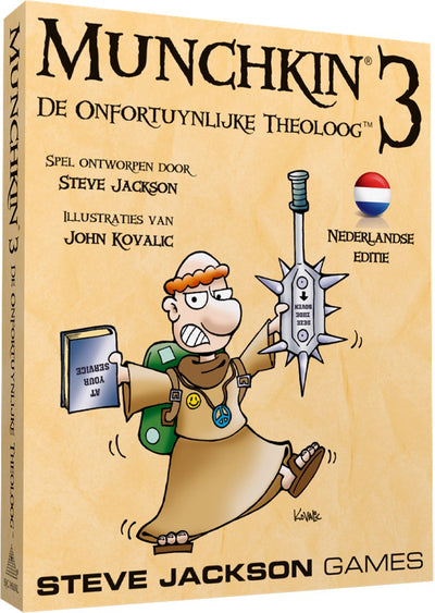 Asmodee Munchchin 3 Das unglückliche theologe Kartenspiel