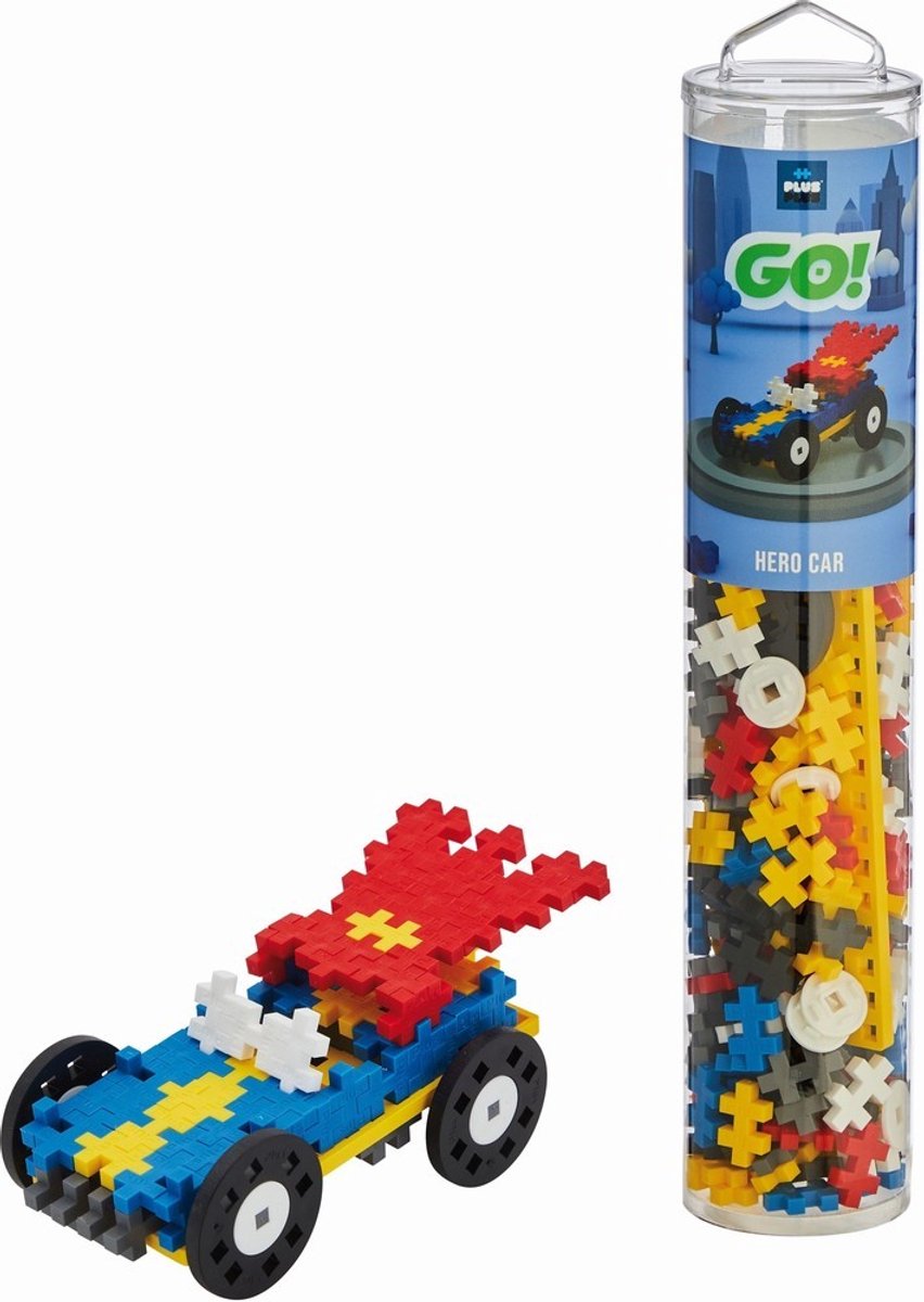 Plus Plus Tube Auto Hero Plus-Plus: 200 Stück (4259)