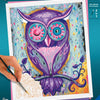 Ravensburger Kreart Gemälde über Number Dreaming Owl