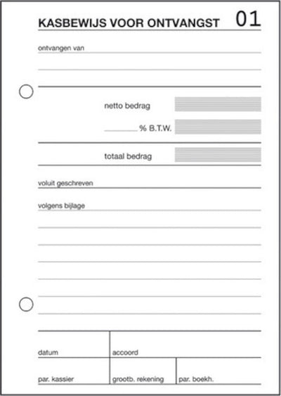 Sigel Quittung – Express – A6 – 100 Blatt – SI-43006