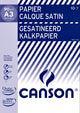 Canson Transparentpapier im Format 297 x 42 cm (A3), Karton mit 10 Blatt