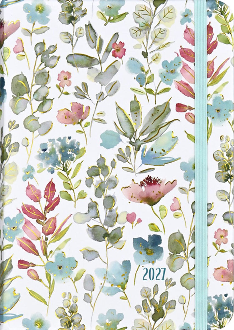 Peter Pauper Blumenaquarell 16-Monats-Agenda 2027
