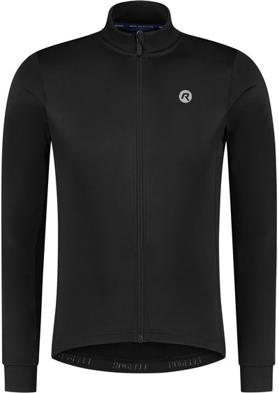 Rogelli Core Radsportshirt Herren Langarm - Radsportshirt - Schwarz - Größe 3XL