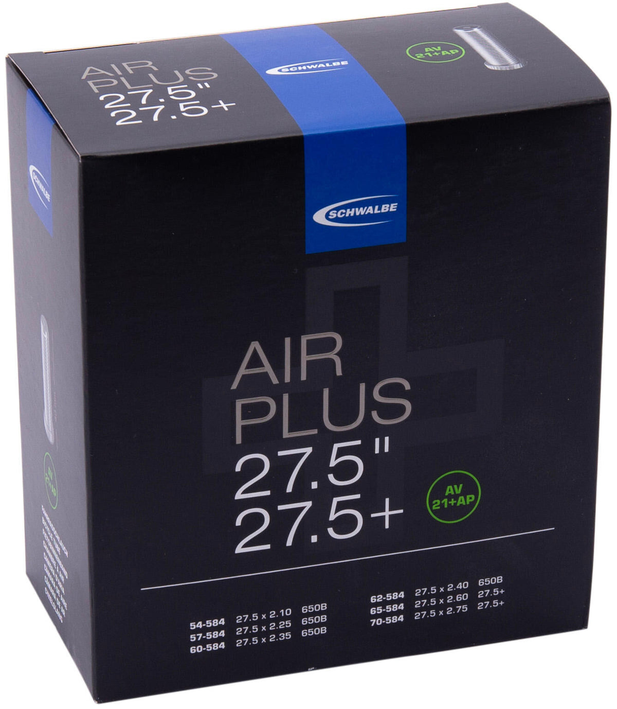 Schwalbe Av21+ap airplus Schlauch 27,5-Zoll (54 70-584) 40mm