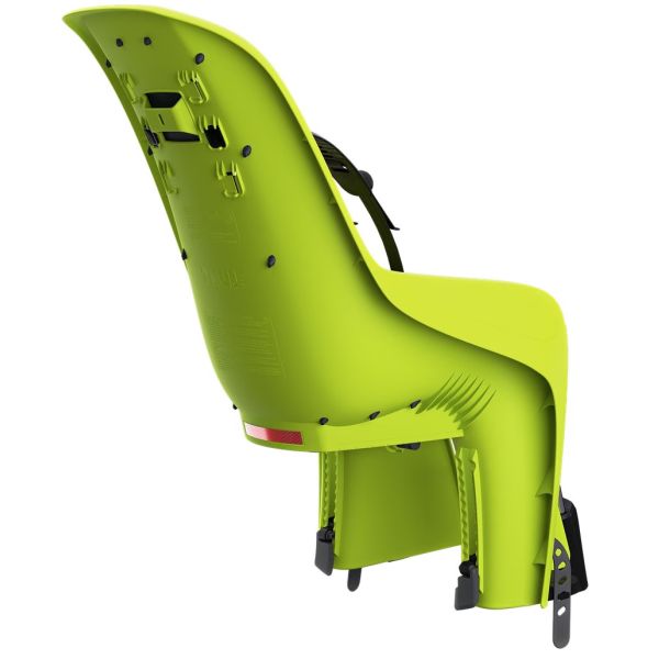 Thule Kindersitz hinter der Fahrt entlang Lite zur Rahmenbestätigung Zen Lime