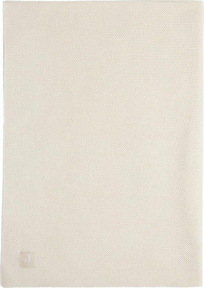 Jollein – Kinderbettdecke 75 x 100 cm – Kinderbettdecke, Kinderbettdecke, Babydecke – Grundstrick – Elfenbein
