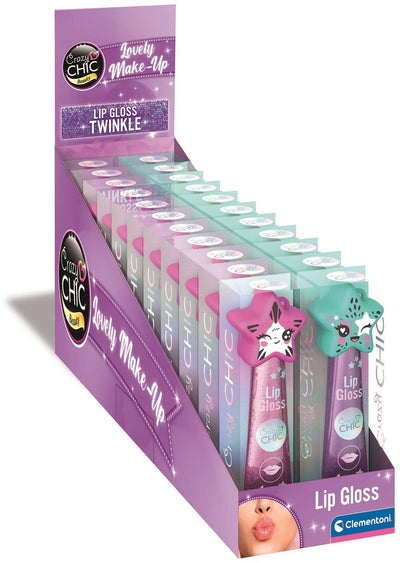Clementoni Crazy Chic Lipgloss Star Lila Blau