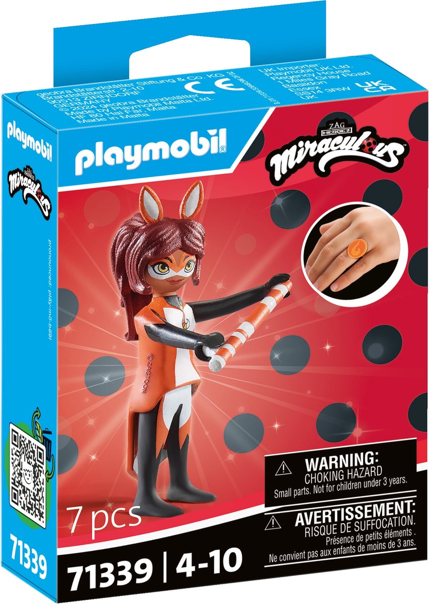 Playmobil Miraculous Miraculous: Rena Rouge 71339