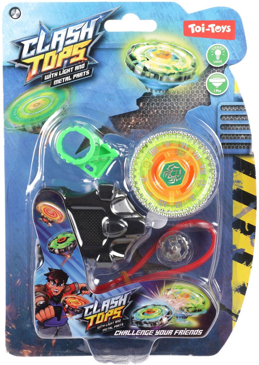 Toi-Toys Metall Tol Gyro-Kampf mit Licht