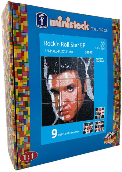 Ministeck Mosaikkunst Rockstar Ep XXL Box 5500 Teile kreatives Spielzeug.
