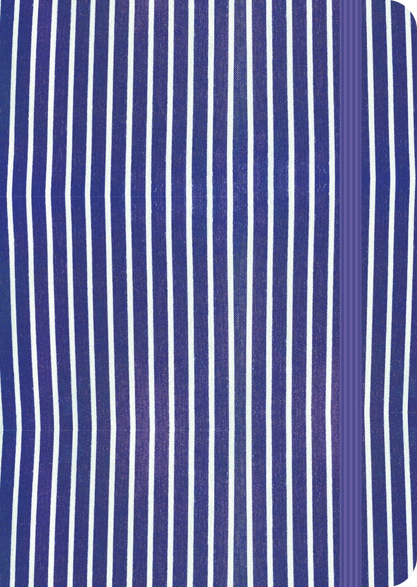 Uitgeverij Karmijn Carmynes Journal A5 Tomoe River Notizbuch – Blaue Streifen