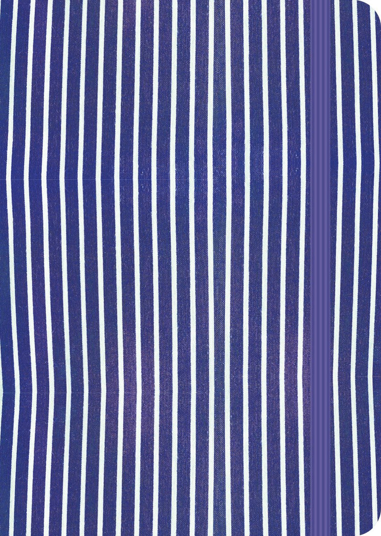 Uitgeverij Karmijn Carmynes Journal A5 Tomoe River Notizbuch – Blaue Streifen