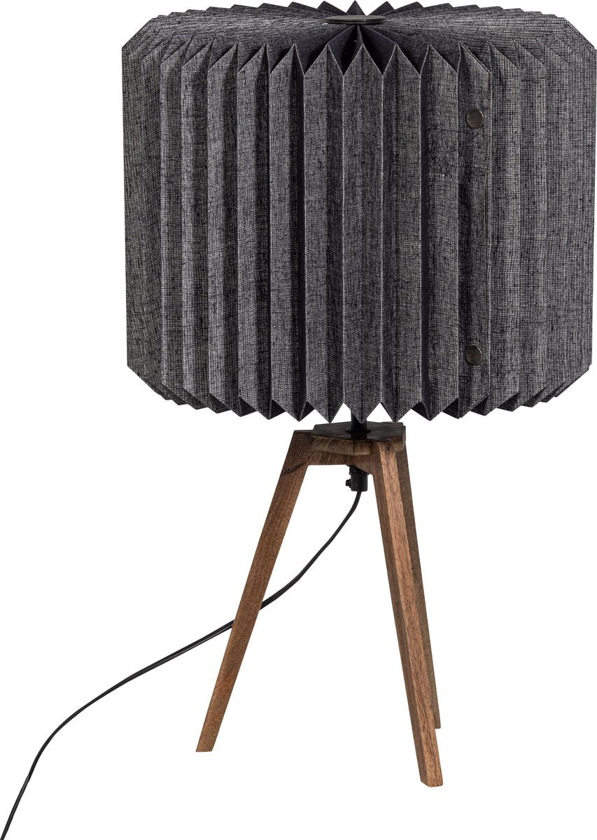 Wood Bones Tischlampe - Papier - Naturschwarz - 58x36x36
