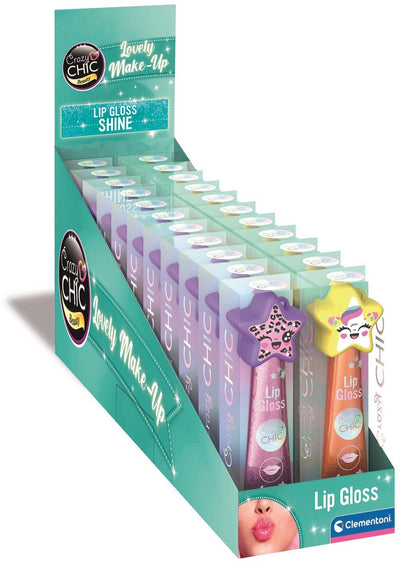 Clementoni Crazy Chic Lipgloss Star Lila Gelb