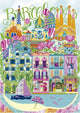 Educa Puzzle Barcelona Auto Pintos 1000 Teile Erwachsene.