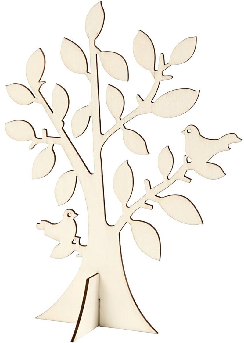 Creativ Company Holzbaum mit Fuß