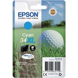 Epson 34XL Cyan-Tintenpatrone