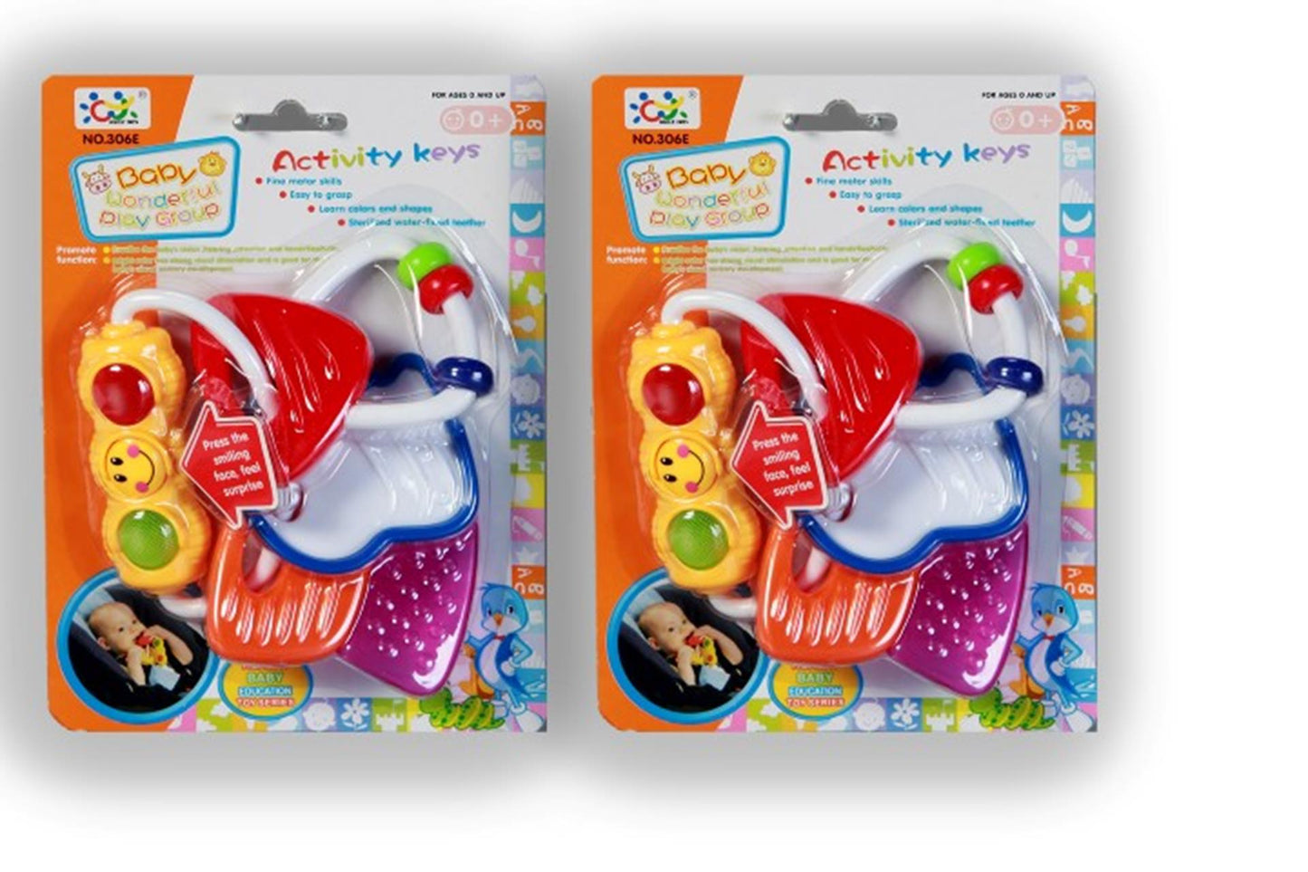 Babytasten-Aktivitätstasten mit Licht