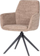 Woood Grant Esszimmerstuhl mit Armlehne – Melange – Sand – 88 x 61 x 63