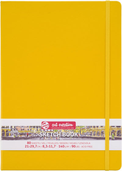 Talens Art Creation Skizzenbuch Goldgelb 21 x 29,7 cm 140 g 80 Blatt