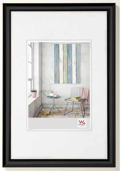 Walther trendstyle - Kunststoffrahmen - Fotogröße 13x18 cm - Schwarz