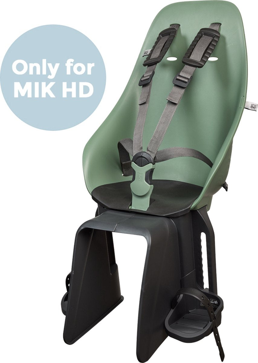 Urban Iki Fahrrad-Hintersitz Ta–ke Mik HD – Icho Green Bincho Black