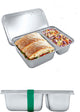 Pura Lunchbox – groß – inklusive Silikonband – Edelstahl – plastikfrei