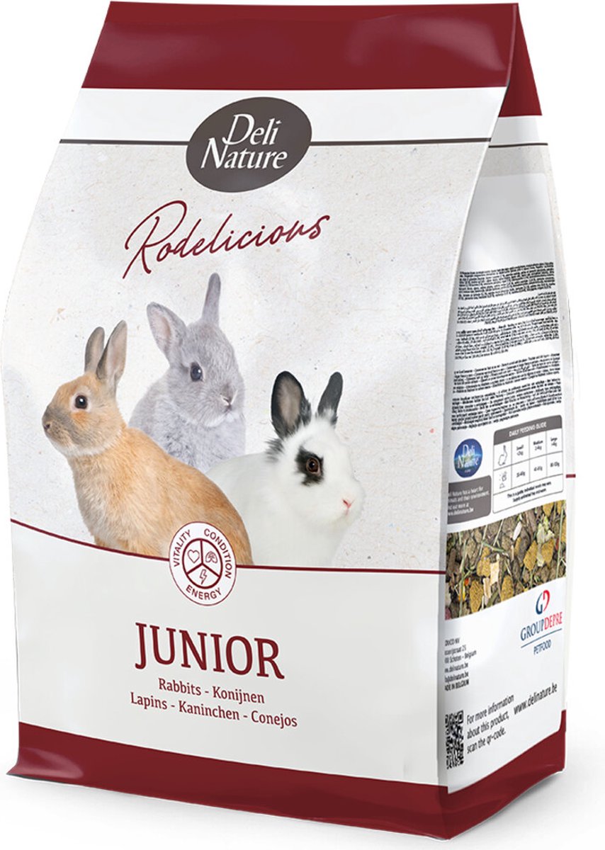 Deli Nature Rodelicious Junior-Kaninchen 2,5 kg